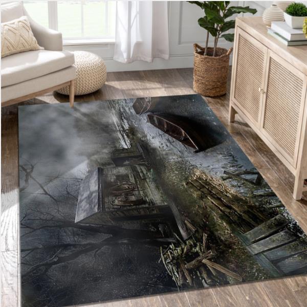 Resident Evil 4 Video Game Area Rug For Christmas Living Room Rug