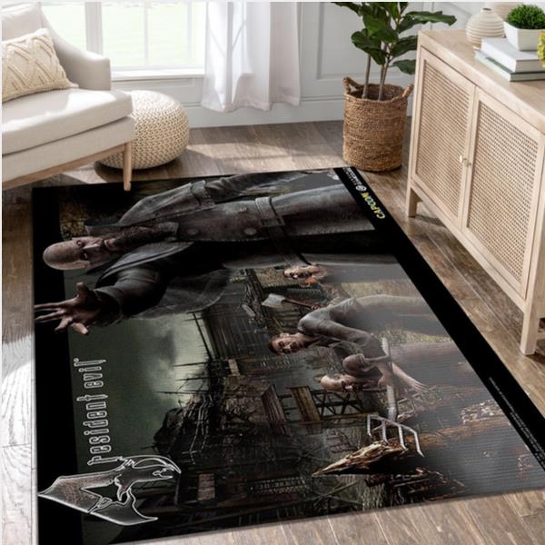 Resident Evil 4 Video Game Reangle Rug Area Rug