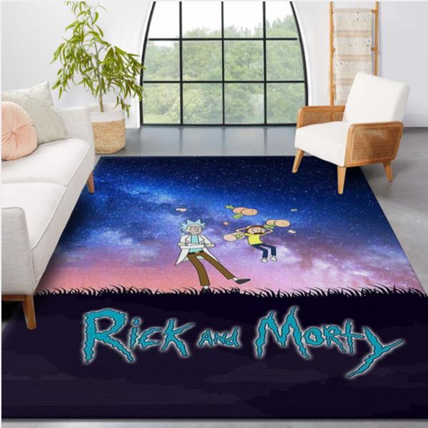 Rick And Morty Noel Gift Rug Bedroom Rug Home Decor Floor Decor