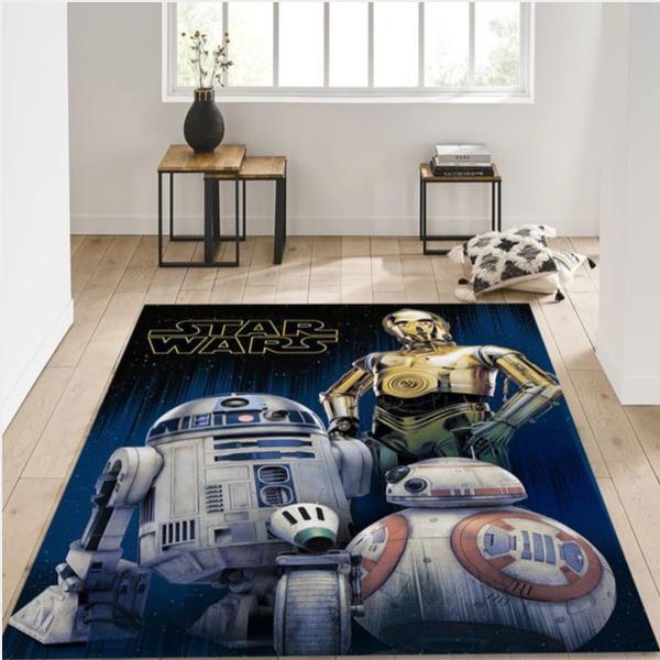 Robots Area Rug Star Wars Arts Rug Us Gift Decor