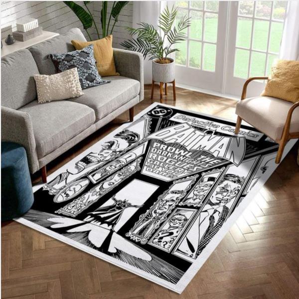 Rogue Gallery Black And White Area Rug Carpet Gift For Fans Family Gift Us Decor