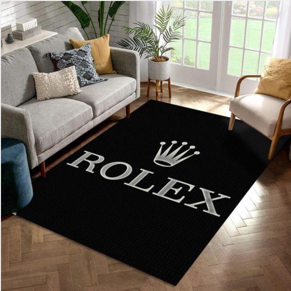 Rolex V2 Fashion Brand Bedroom Rug Home US Decor