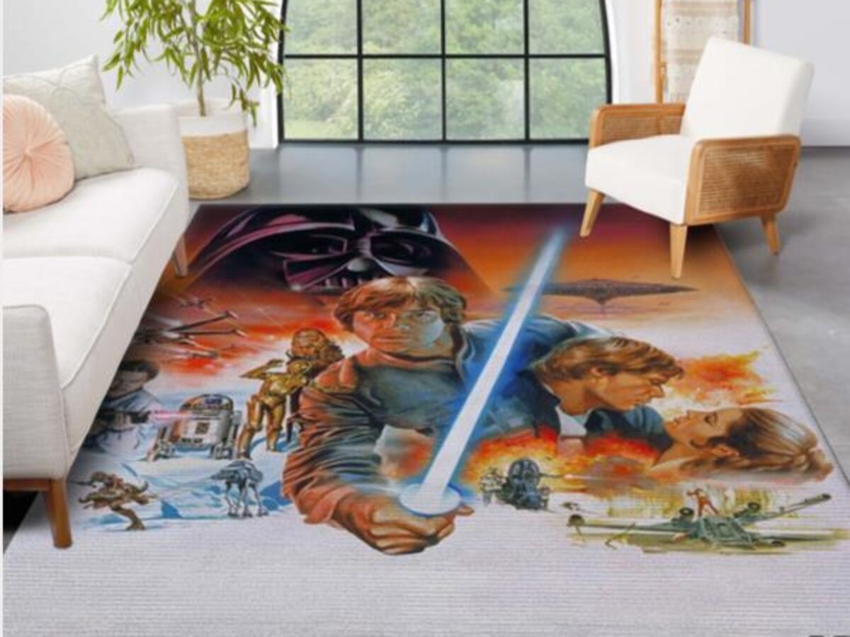 Star Wars Anime Carpet Darth Vader Cushion Bath Mat Rug Non-slip