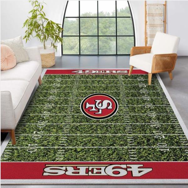 San Francisco 49Ers Area Rug Nfl Football Floor Decor