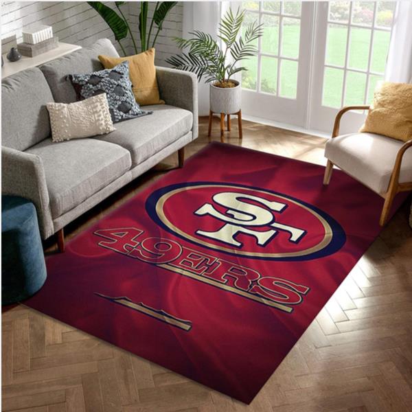 San Francisco 49ers America NFL Area Rug Living Room Rug US Gift Decor