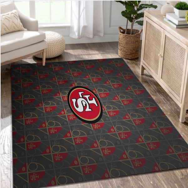 San Francisco 49ers Area Rugs Living Room Carpet Local Brands Floor Decor The US Decor