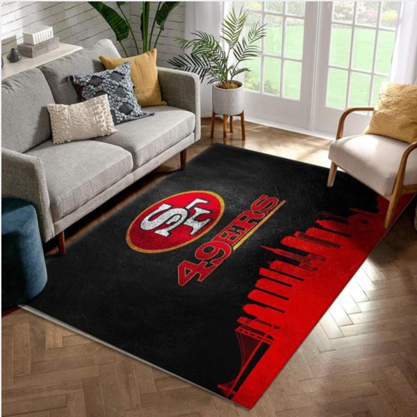 San Francisco 49ers NFL Area Rug Carpet Living Room And Bedroom Rug Home US Decor