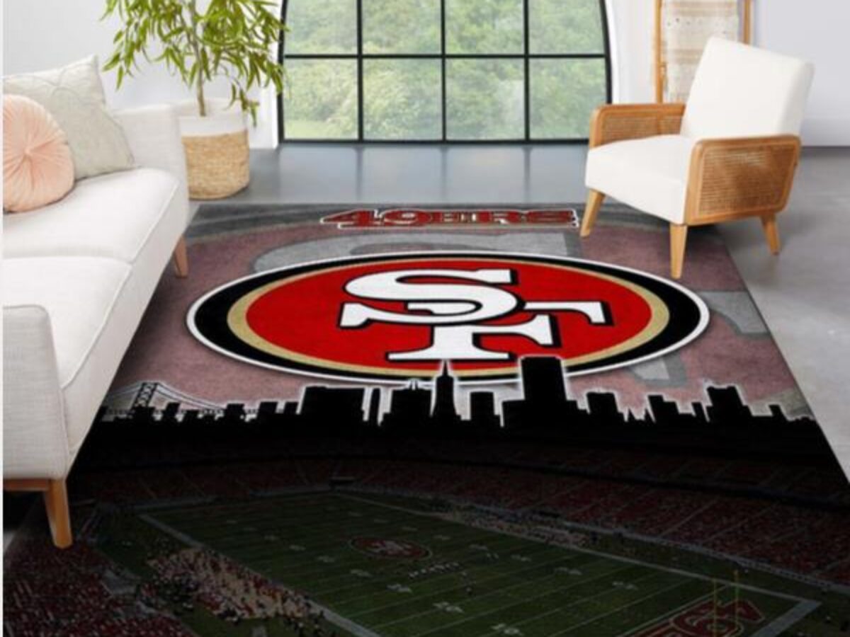 San Francisco 49ers Rugs Anti-Skid Living Room Area Rug Floor Mats Carpets  Decor
