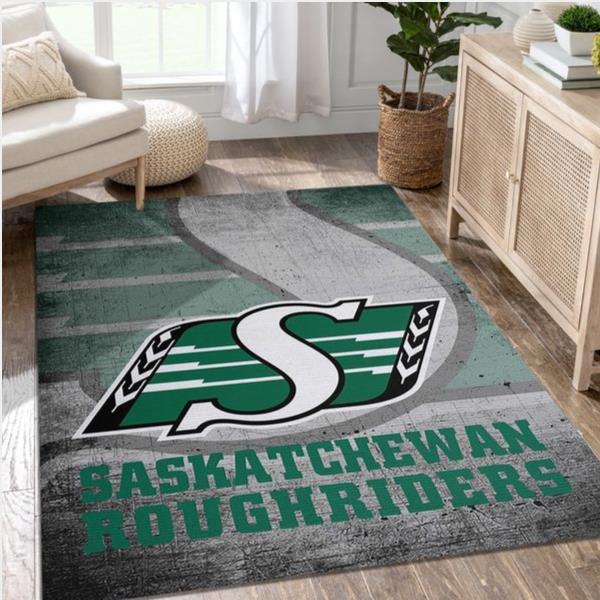 Saskatchewan Roughriders Nfl Area Rug Bedroom Rug Christmas Gift Us Decor