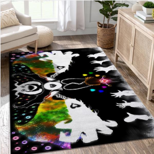 Save The World His Theme Gaming Area Rug Living Room Rug