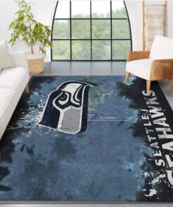 Seattle Seahawks Area Rug NFL Football Floor Decor