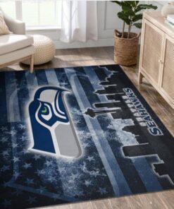 Seattle Seahawks NFL Rug Living Room Rug US Gift Decor