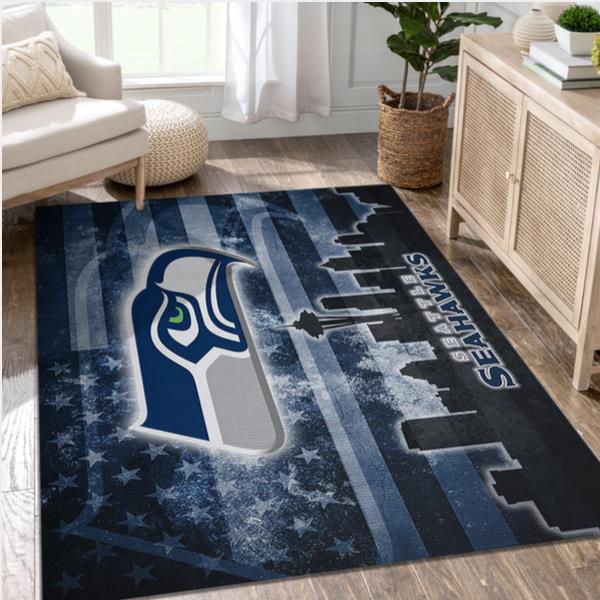 Seattle Seahawks NFL Rug Living Room Rug US Gift Decor
