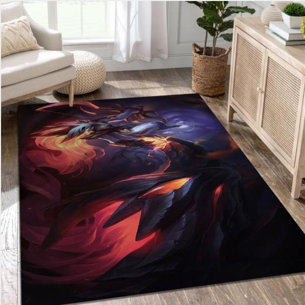 Shadowfire Video Game Reangle Rug Living Room Rug