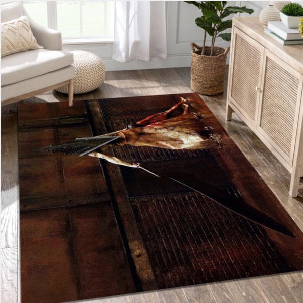 Silent Hill Video Game Reangle Rug Area Rug
