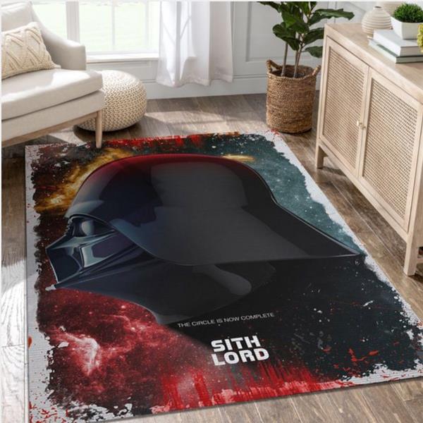 Sith Lord Star Wars Movie Rug Star Wars Helmets Arts Rug Family Gift Us Decor