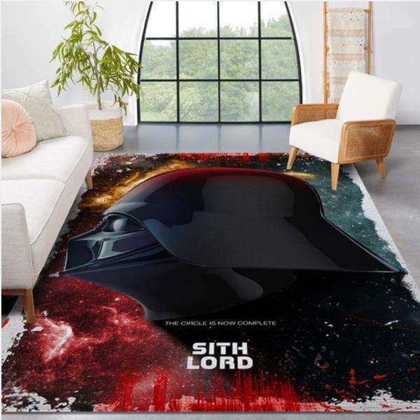 Sith Lord Star Wars Movie Rug Star Wars Helmets Arts Rug Family Gift Us Decor