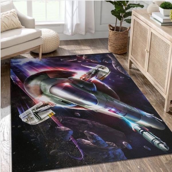 Slave One Star War Battle Zone Area Rug Carpet Bedroom Rug Home Us Decor