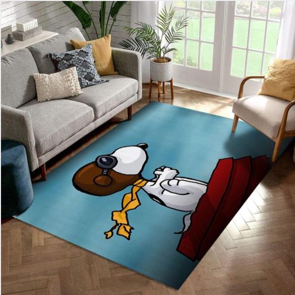 Snoopy Area Rug Living Room Rug US Gift Decor