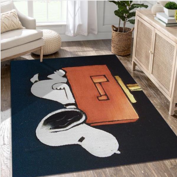 Snoopy Ver6 Rug Living Room Rug Christmas Gift Us Decor