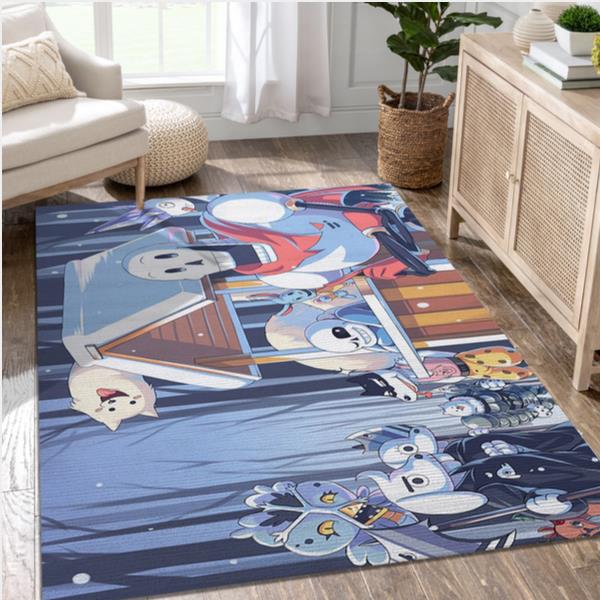 Snowdin Game Area Rug Carpet Area Rug