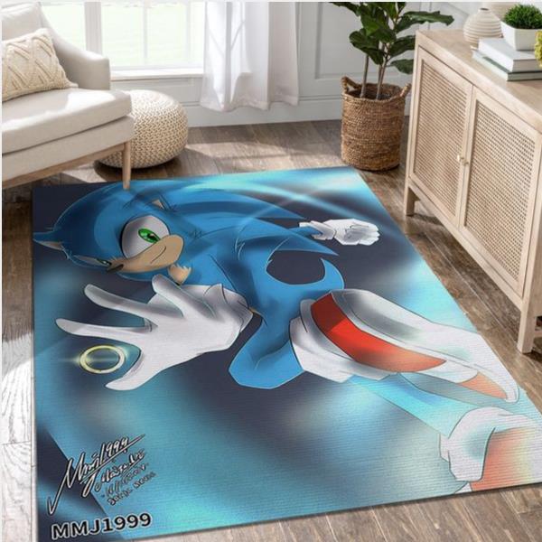Sonic Area Rug Carpet Kitchen Rug Family Gift Us Decor