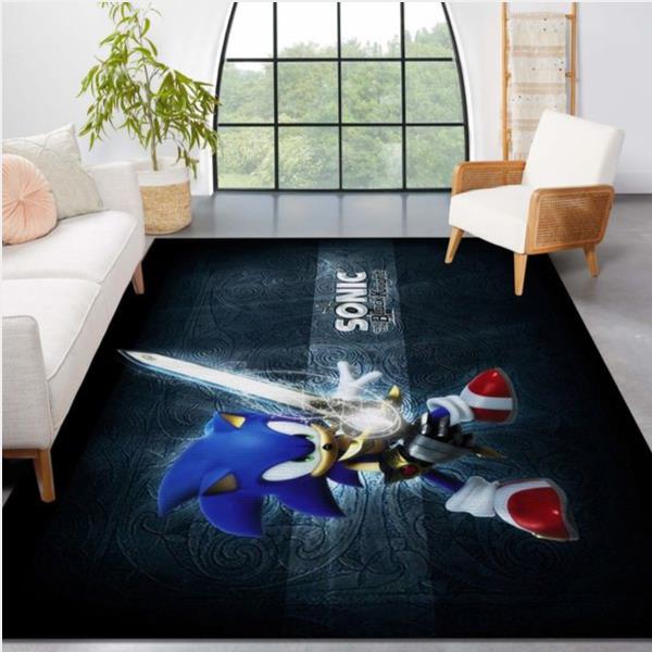 Sonic Knight Ver1 Area Rug For Christmas Bedroom Rug Home Decor Floor Decor