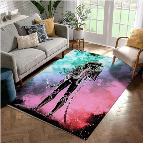 Soul Of Andromeda Manga Hero Area Rug Living Room Rug Christmas Gift US Decor