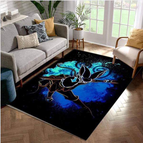 Soul Of The Airbending Manga Hero Area Rug Kitchen Rug Home Decor Floor Decor