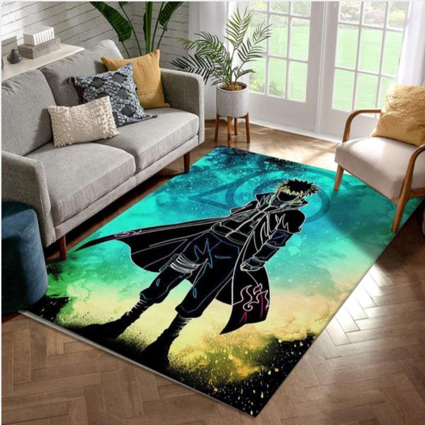 Soul Of The Fastest Ninja Area Rug Living room and bedroom Rug US Gift Decor