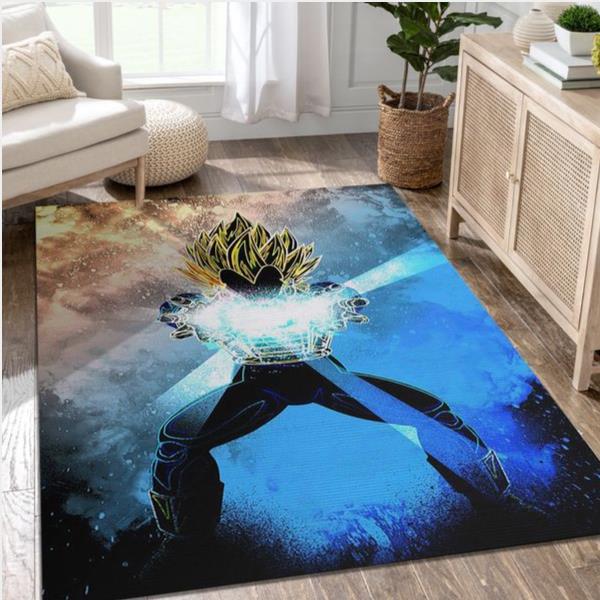 Soul Of The Final Flash Anime Hero Area Rug Gift For Fans Home Us Decor