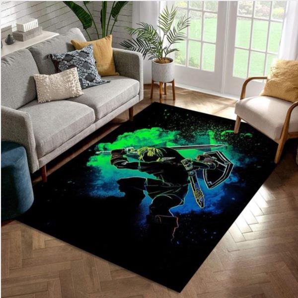 Soul Of The Master Sword Manga Hero Area Rug Gift For Fans Family Gift Us Decor