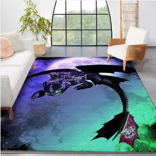 Soul Of The Nightfury Anime Hero Area Rug Gift For Fans US Gift Decor