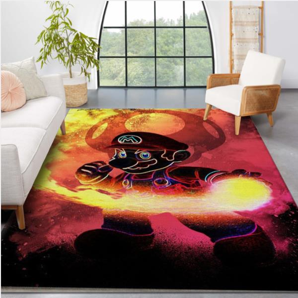 Soul Of The Red Plumber Area Rug Carpet Kitchen Rug US Gift Decor