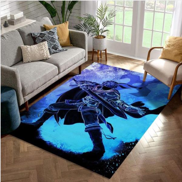 Soul Of The Sword Area Rug Carpet Living Room Rug Family Gift Us Decor