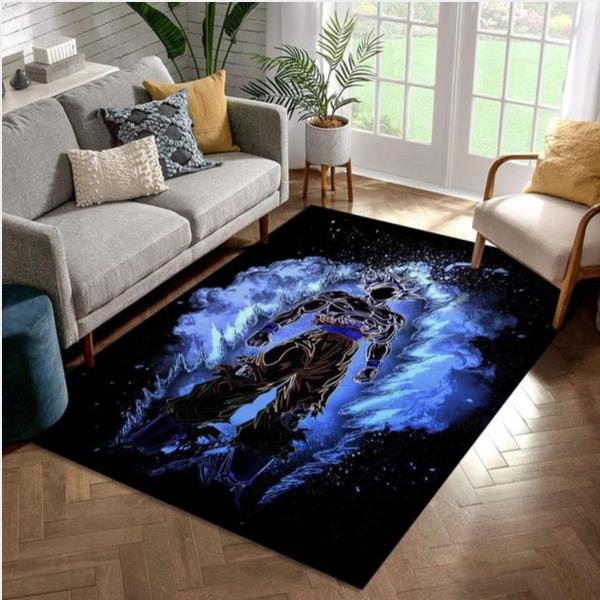 Soul Of The Ultra Instinct Anime Hero Area Rug Gift For Fans Family Gift Us Decor