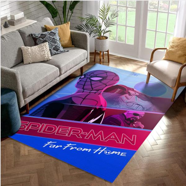 Spider Man Far From Home Ver1 Area Rug For Christmas Living Room Rug   Floor Decor