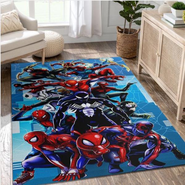 Spider Man Floor Rug Living Room Rug - Floor Decor