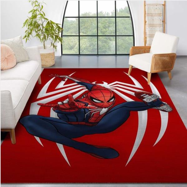 Spider Man Marvel Superhero Movies Area Rug - Living Room Carpet Floor Decor The Us Decor