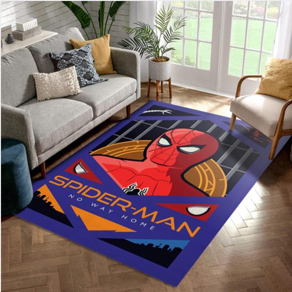Spider Man No Way Home Ver1 Movie Area Rug Bedroom Rug   Home Decor