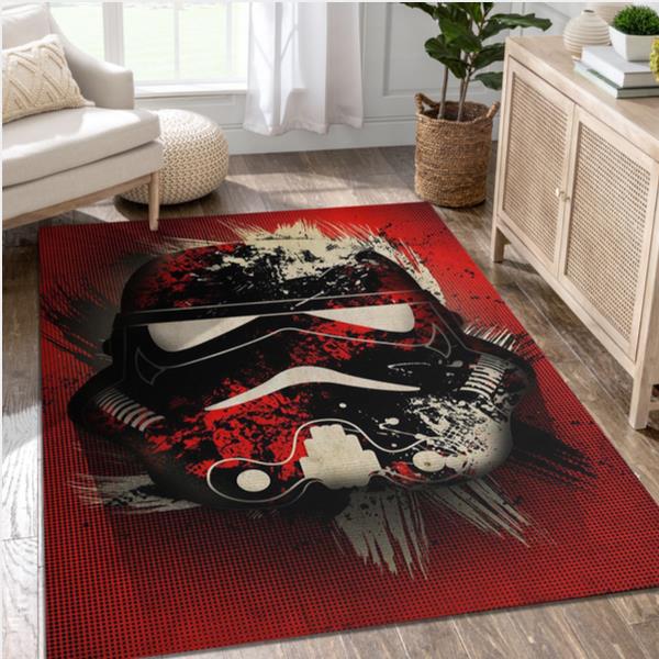 Splatter Star War Area Rug Bedroom Rug Family Gift US Decor