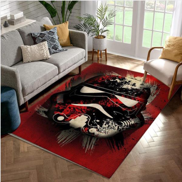 Splatter Star War Area Rug Bedroom Rug Family Gift US Decor