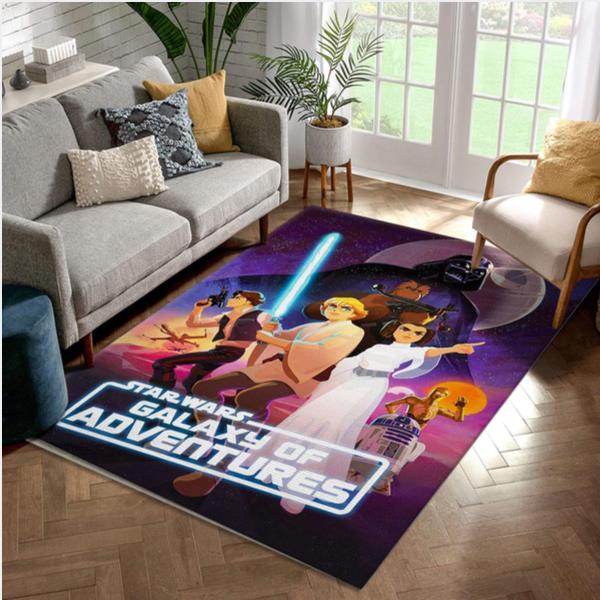 Star Wars Area Rug Star Wars Galaxy Of Adventures Home US Decor