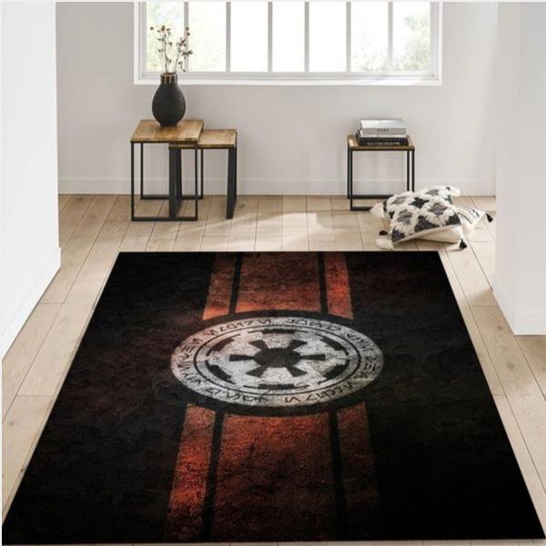 Star Wars Empire Logo Area Rug - Living Room Carpet Local Brands Floor Decor The Us Decor