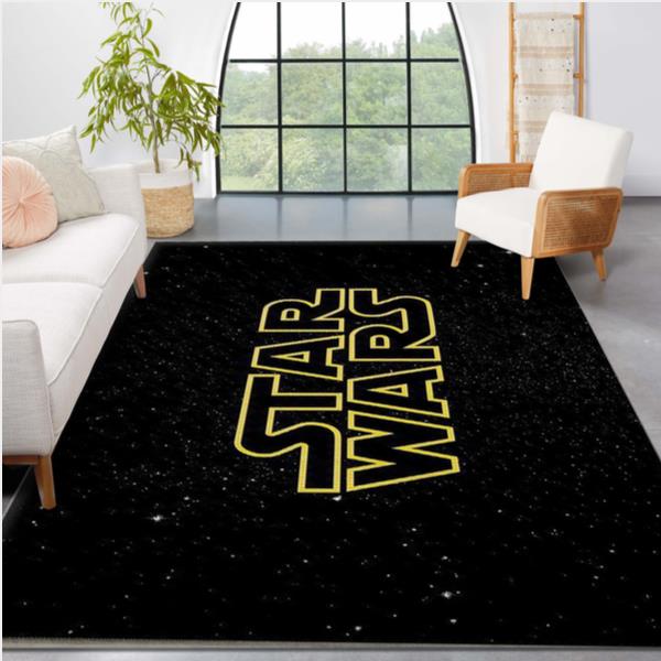 Star Wars Logo Area Rug Geeky Carpet home decor Bedroom Living Room Decor