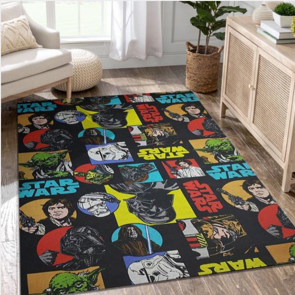 Star Wars SuperHero Movies Area Rugs Living Room Carpet Christmas Gift Floor Decor The US Decor