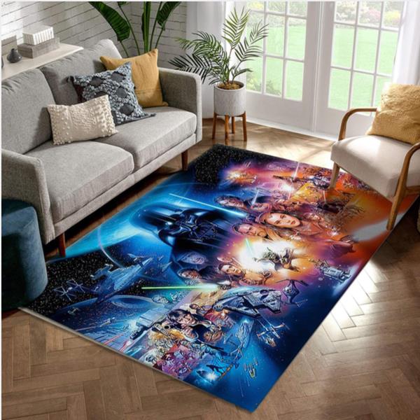 Star Wars SuperHero Movies Area Rugs Living Room Carpet Christmas Gift Floor Decor The US Decor