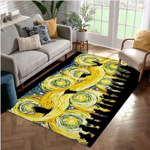 Starry Adventure Area Rug Living Room Rug Family Gift Us Decor