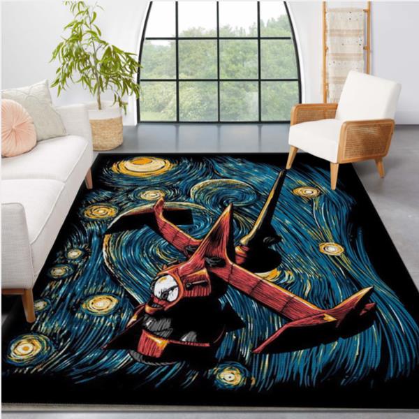 Starry Cowboy Starry Art Area Rug Kitchen Rug Home Decor Floor Decor