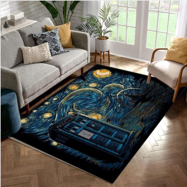 Starry Gallifrey Area Rug Kitchen Rug Home US Decor